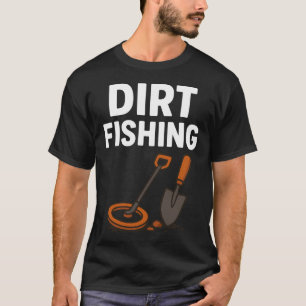 Camiseta Cazador de Tesoros Pescando en el Barro Diversión