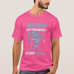 Camiseta Cazador de Tormentas Divertido Cazador de Tornados