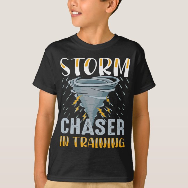 Camiseta Cazador de tormentas en entrenamiento para los aza (Anverso)