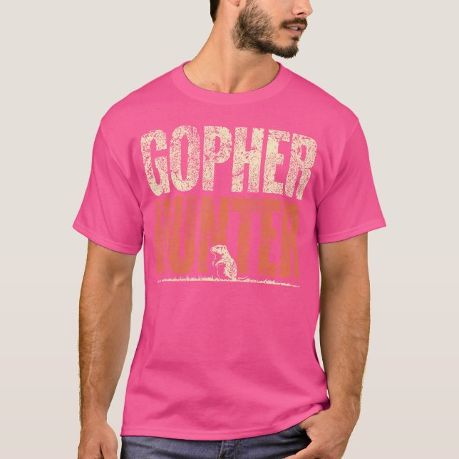 Camiseta Cazador de tuzas (Anverso)