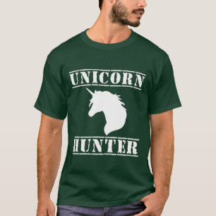 Camiseta Cazador de Unicornios Cita Divertida Arcoiris Magi