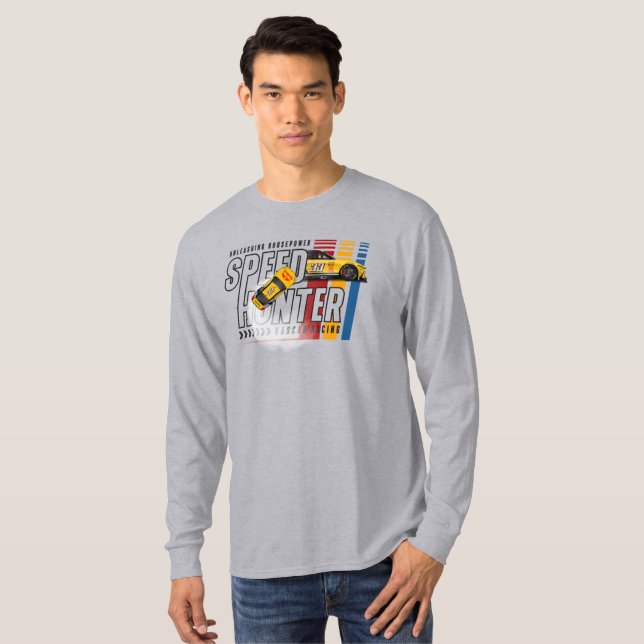 Camiseta Cazador de velocidad | Men Long Sleeve (Anverso completo)