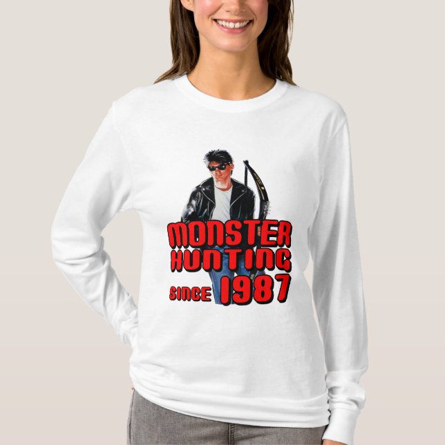 Camiseta Cazador del monstruo (Anverso)