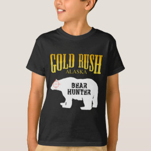 Camiseta Cazador del oso de la fiebre del oro