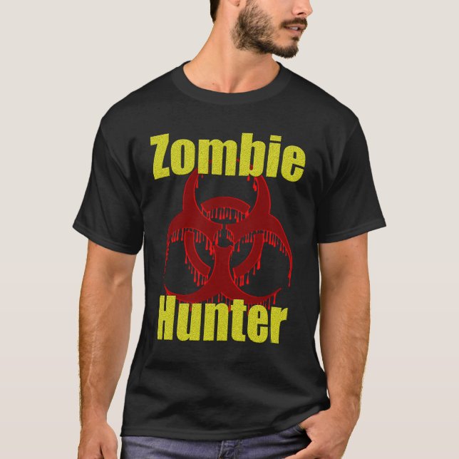 Camiseta Cazador del zombi (Anverso)