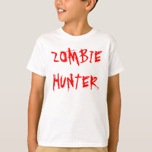 Camiseta Cazador del zombi (niños)