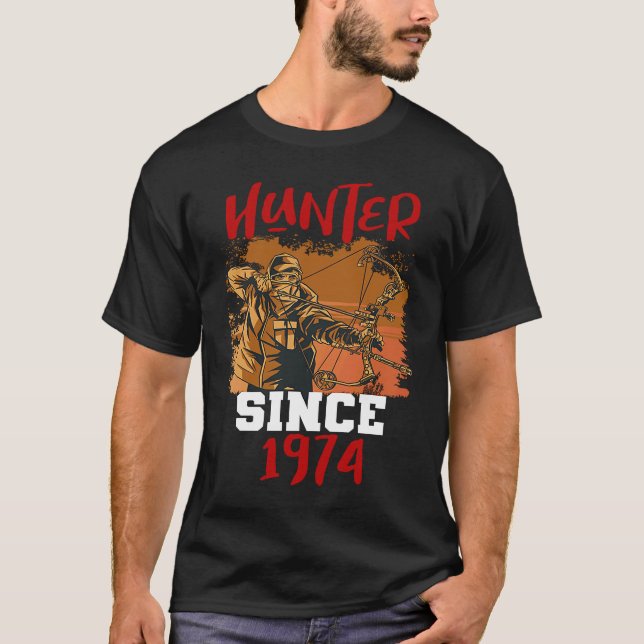 Camiseta Cazador desde 1974 (Anverso)
