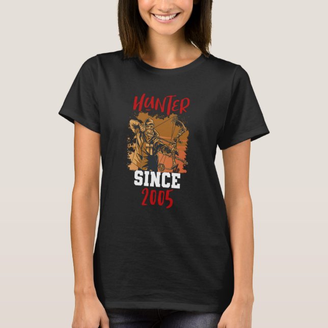 Camiseta Cazador desde 2005 (Anverso)