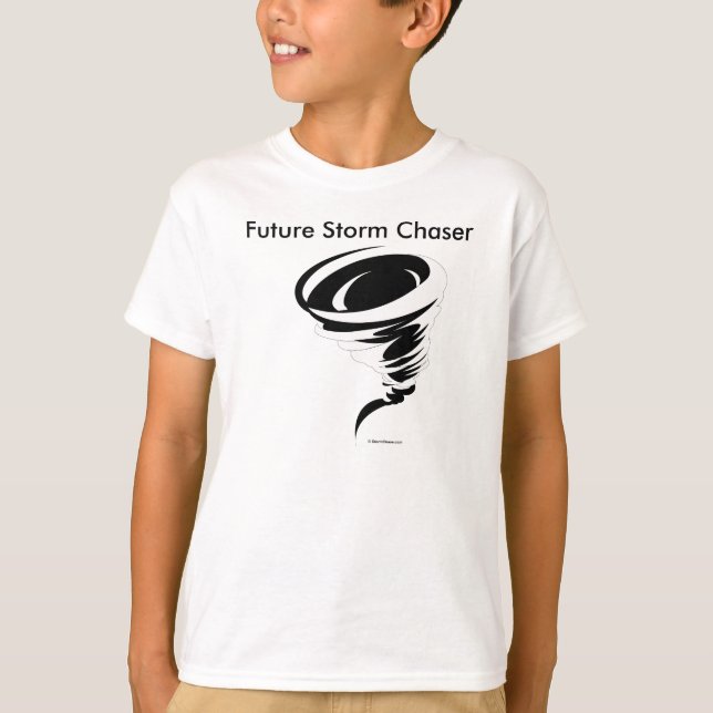 Camiseta Cazador futuro de la tormenta (Anverso)
