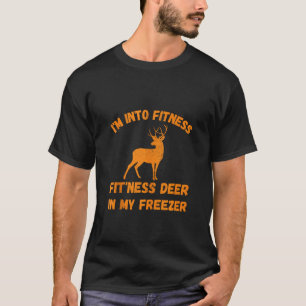 Camiseta Cazador gracioso estoy en el apto para el fitness