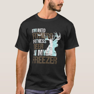 Camiseta Cazador gracioso papá Estoy en aptitud Deer Freeze