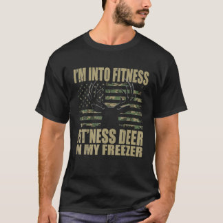 Camiseta Cazador gracioso papá estoy en el gimnasio Deer Fr