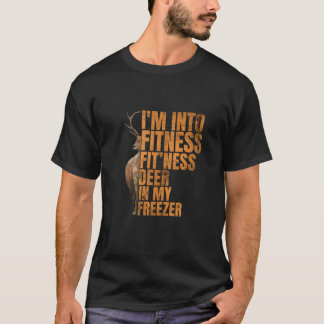 Camiseta Cazador gracioso papá estoy en el gimnasio Deer Fr
