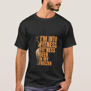 Camiseta Cazador gracioso papá estoy en el gimnasio Deer Fr