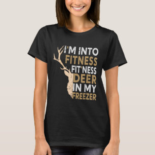 Camiseta Cazador gracioso papá estoy en el gimnasio Deer Fr