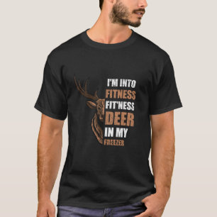 Camiseta Cazador gracioso papá estoy en el gimnasio Deer Fr
