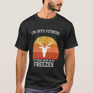 Camiseta Cazador gracioso papá estoy en el gimnasio Deer Fr