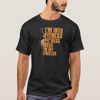 Camiseta Cazador gracioso papá estoy en el gimnasio Deer Fr
