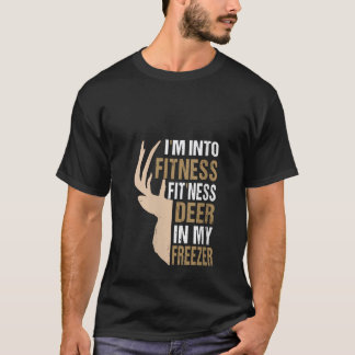 Camiseta Cazador gracioso papá estoy en el gimnasio Deer Fr