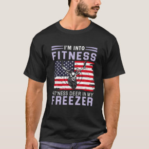 Camiseta Cazador gracioso papá estoy en el gimnasio Deer Fr
