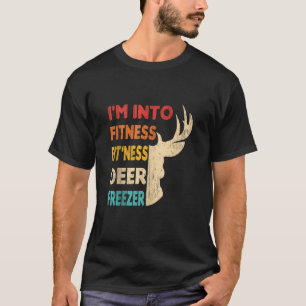Camiseta Cazador gracioso papá estoy en el gimnasio Deer Fr