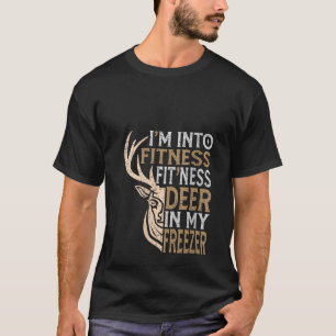 Camiseta Cazador gracioso papá estoy en el gimnasio Deer Fr