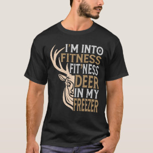 Camiseta Cazador gracioso papá estoy en el gimnasio Deer Fr