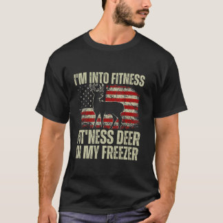 Camiseta Cazador gracioso papá estoy en el gimnasio Deer Fr