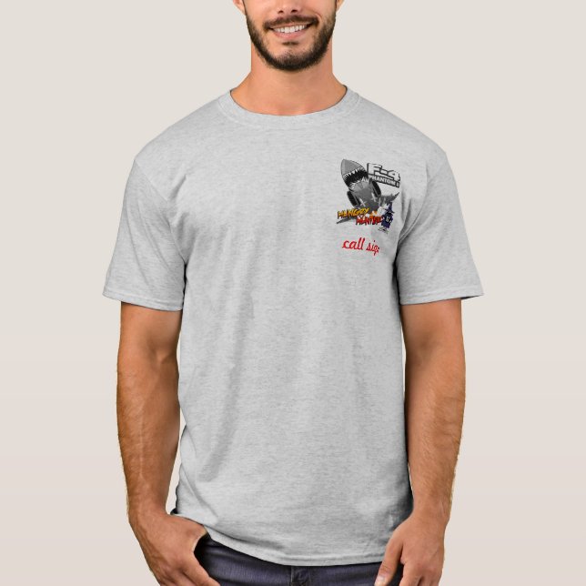 Camiseta Cazador hambriento de encargo (Anverso)