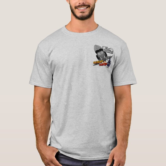 Camiseta Cazador hambriento de encargo (Anverso)