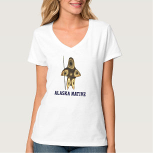 Camiseta Cazador inuit fractal