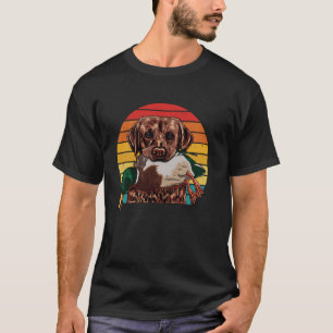Camiseta Cazador Labrador Retriever Pato Silvestre Cazador