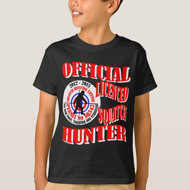 Camiseta Cazador oficial de escotillas (Anverso)