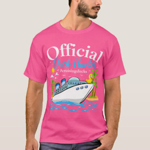 Camiseta Cazador oficial de pato flotando juguete de goma c