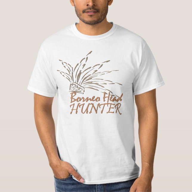 Camiseta Cazador principal de Borneo (Anverso)