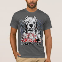 Cazador real de Dogo Argentino de la élite