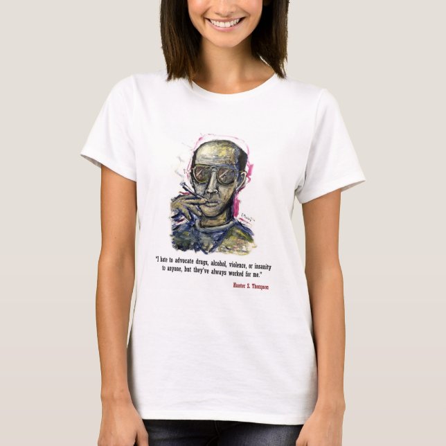 Camiseta Cazador S. Thompson (Anverso)