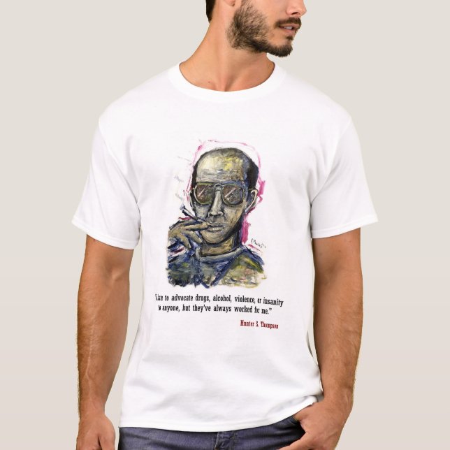 Camiseta Cazador S. Thompson (Anverso)