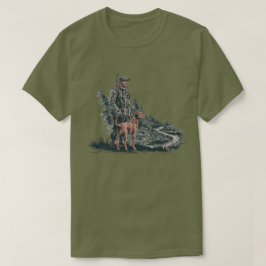 Camiseta Cazador y perro cazador