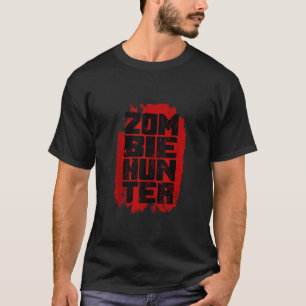 Camiseta Cazador zombi Halloween Caza Sangre Cute Set
