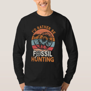 Camiseta Cazadora de fósiles Prefiero Cazar fósiles