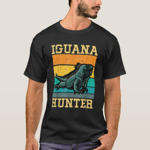Camiseta Cazadora de iguanas para niños Iguanas Iguanas Igu