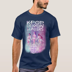 Camiseta Cazadora de Kpop HUNTRX chica