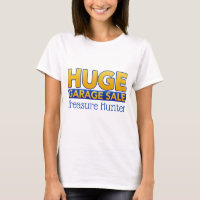 Camiseta Cazadora de Tesoros en Ventas de Garaje
