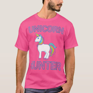 Camiseta Cazadora de Unicornios Femenina Arcoíris Mito Cuen