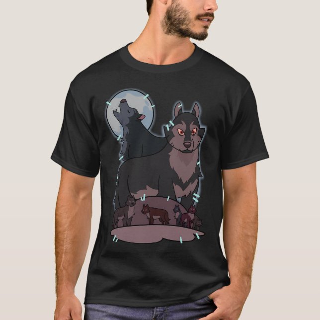 Camiseta Cazadores Camisas De Lobo De La Casa De Lechuza (Anverso)