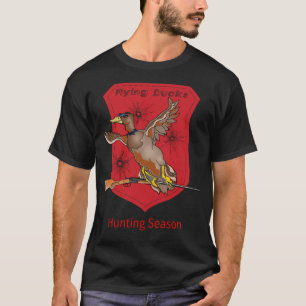 Camiseta Cazadores Cazando cabeza de perro fresco