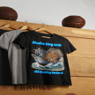 Camiseta Cazadores de cangrejos viaja vieja bastarita de ca