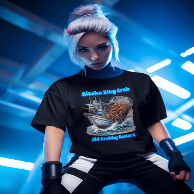 Camiseta Cazadores de cangrejos viaja vieja bastarita de ca (Subido por el creador)