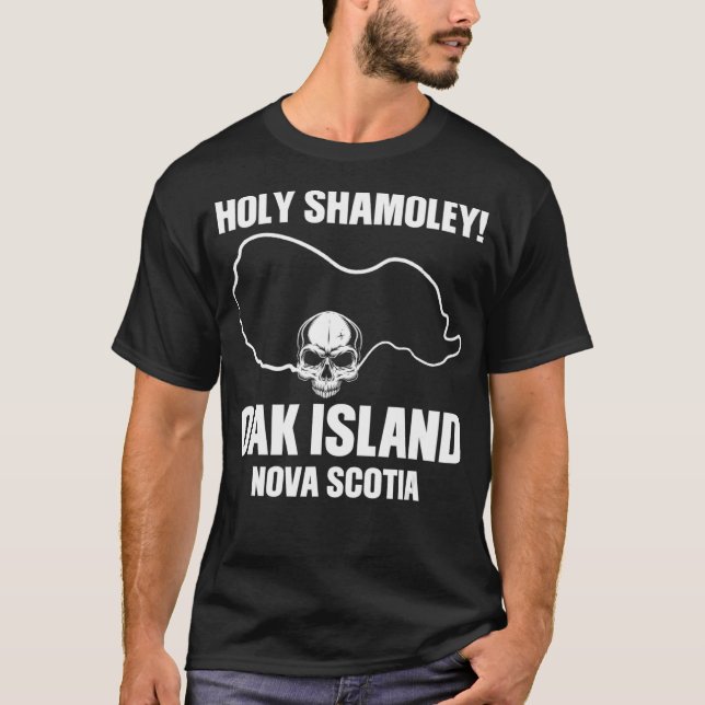 Camiseta Cazadores de cazadores de Oak Island en Canadá (Anverso)